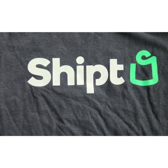 Shipt T Shirt Size X Large Shopper Black Official Short Sleeve Gildan Soft Style - Picture 2 of 6